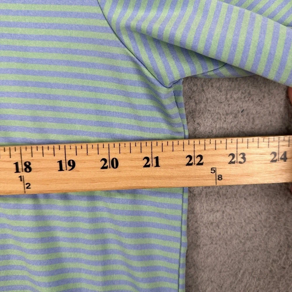 Ralph Lauren Mens Golf Polo Shirt Large Green Flex Performance Rugby Stretch